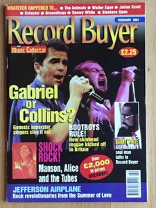 Record Buyer And Music Collector (2001-02)