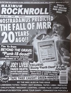 Maximum Rocknroll #431