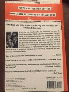 Please Kill Me: The Uncensored Oral History Of Punk