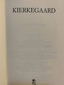 Kierkegaard