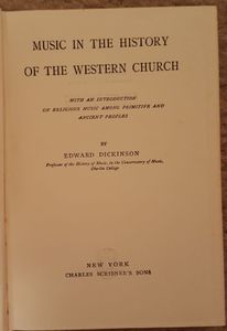 Music In The History Of The Western Church