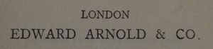 Edward Arnold & Co.