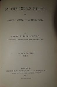 On the Indian Hills or Coffee Planting in Southern India