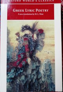 Greek Lyric Poetry