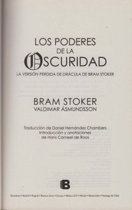 Los Poderes De La Oscuridad: La Versión Perdida De Drácula