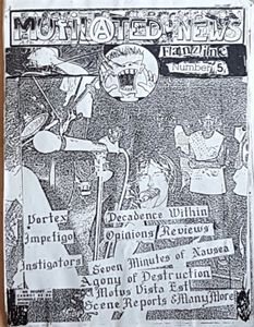 Mutilated News Fanzine Number 5