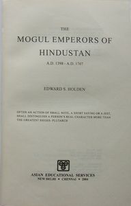 Mogul Emperors of Hindustan 1398-1707