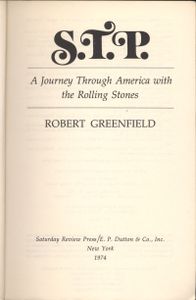 S.T.P.: A Journey Through America with The Rolling Stones