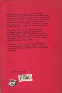 Als die Welt noch unterging - Von Punk zu NDW