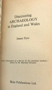 Discovering Archaeology in England and Wales