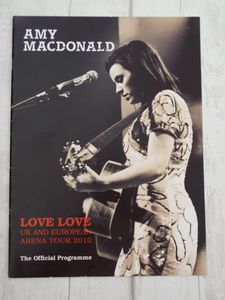 Love Love UK and European Arena Tour 2010: The Official Programme