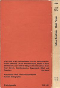 Rock Power - oder wie musikalisch ist die Revolution?