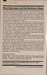 Black Nationalism and the Revolution in Music