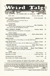 Weird Tales, Vol. 35, No. 10
