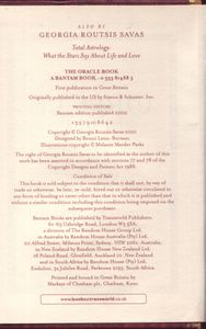 The Oracle Book: Answers to Life’s Questions