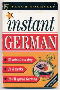 Teach Yourself Instant German