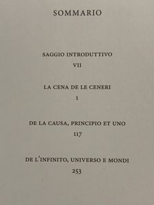 I grandi filosofi - Bruno