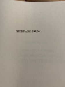 I grandi filosofi - Bruno