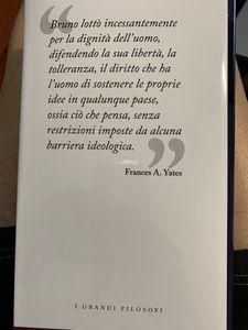 I grandi filosofi - Bruno