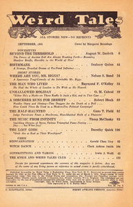 Weird Tales, Vol. 36, No. 1