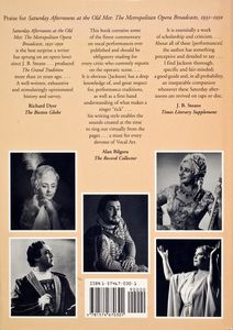 Sign-Off for the Old Met: The Metropolitan Opera Broadcasts 1950 – 1966