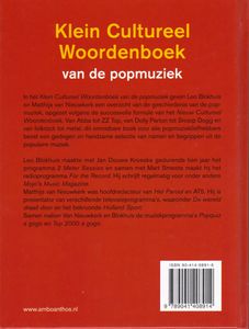 Klein Cultureel Woordenboek Van De Popmuziek