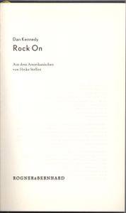 Rock On: Eine musikalische Groteske
