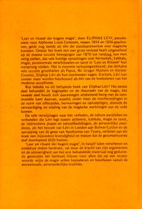 Leer en Ritueel der Hogere Magie