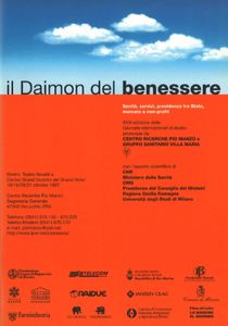 Il Daimon del benessere: Sanità, servizi, previdenza tra Stato, mercato e non-profit