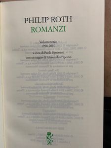 Roth - Romanzi - Vol. 3 - 1998-2010