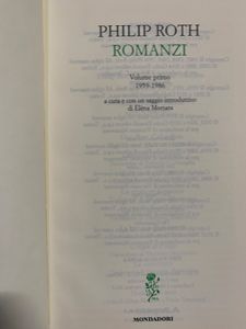 Roth - Romanzi - Vol. 1 - 1959-1986