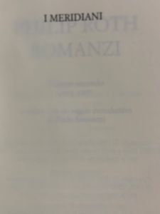 Roth - Romanzi - Vol. 2 - 1991-1997