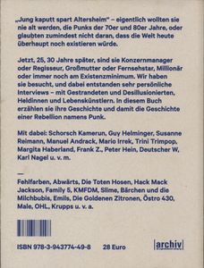No Future? 36 Interviews zum Punk