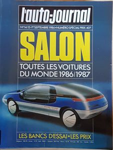 L'Auto-Journal Salon 1986/1987