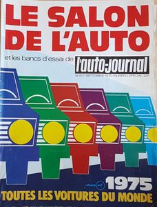 L'Auto-Journal Le Salon de l'Auto 1975