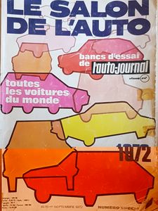 L'Auto-Journal Le Salon de l'Auto 1972