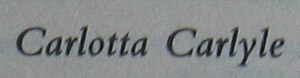 Carlotta Carlyle
