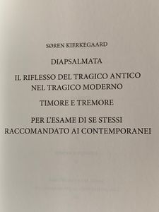I grandi filosofi - Kierkegaard