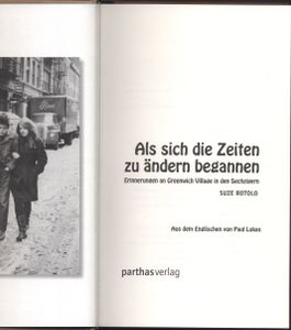 Als sich die Zeiten zu ändern begannen: Erinnerungen an Greenwich Village in den Sechzigern