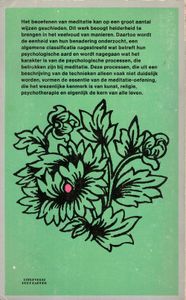 Over de Psychologie van Meditatie