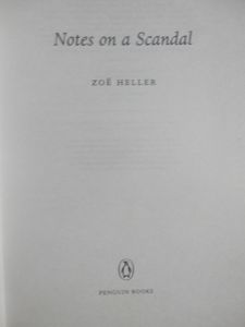 Notes on a Scandal