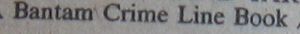 Crime Line Book