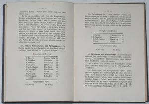 Mäser`s Farbenlehre für Buchdrucker
