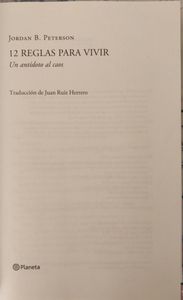 12 Reglas Para Vivir: Un Antídoto al Caos