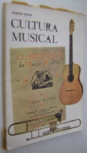 Cultura Musical - Cuarto Curso