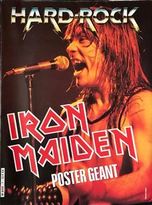 Hard Rock Poster Geant Iron Maiden