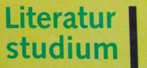 Literaturstudium