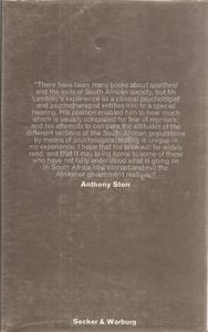 The Psychology of Apartheid