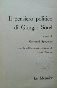 Il Pensiero Politico di Giorgio Sorel