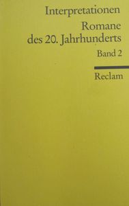 Romane des 20. Jahrhunderts: Band 2